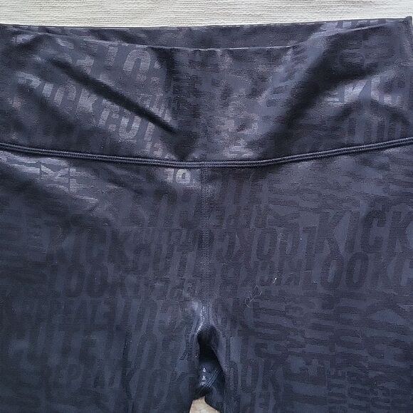 Fabletics Black High-Waisted Leggings. Size L - Picture 7 of 9